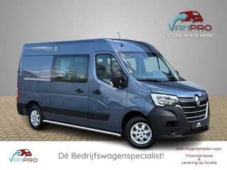 Renault Master 2.3 DCi 180PK Automaat 7-persoons Dubbel cabine / Navi / Trekhaak / Cruise / Clima /