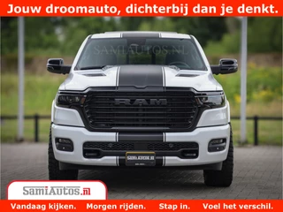 Dodge Ram 1500 Dodge Ram 1500 Night Premium | Full Option | De Meest Luxe Pick-Up in zijn Klasse | Comfortabele Dubbele Cabine met Royale 5 Zitplaatsen | BPM vrij | Nu Leverbaar uit Voorraad | Voorraad Nr 2230 - 8765 - afbeelding nr 2