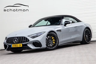 Mercedes-Benz SL Roadster AMG 63 4MATIC+ Premium, Achterasbesturing, Burmester, MANUFAKTUR Alpin Grey 585pk 2022