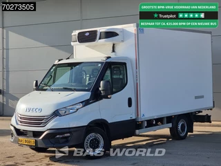 Iveco Daily Iveco Daily 35S14 Koelwagen Bi-Temp Vriezer Automaat Carrier Xarios 600MT 380V stekker Zijdeur Airco Cruise Camera Parkeersensoren Koel Kühlwagen Kühlkoffer Frigo 14m3 Airco Cruise control - afbeelding nr 1