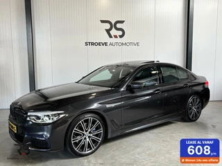 BMW 5 Serie BMW 5-Serie 530i High Executive Edition | Navi | M | LED | Pano | Leder | ACC | Camera | Harman Kardon | Head-up | Keyless | Org. NLD. | - afbeelding nr 1