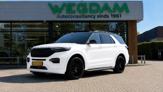 Ford Explorer 3.0 V6 EB PHEV ST-LINE / FULL WHITE EDITION / 20inch / ZWART DAK