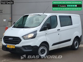 Ford Transit Custom Ford Transit Custom 105pk Dubbel Cabine Euro6 Trekhaak Airco L1H1 Doka Mixto 3m3 Airco Dubbel cabine Trekhaak - afbeelding nr 1