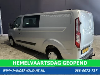 Ford Transit Custom Isofix, Android Auto, Cruisecontrol, 2800kg Trekhaak, Parkeersensoren, Stoelverwarming, Verwarmde voorruit - afbeelding nr 3