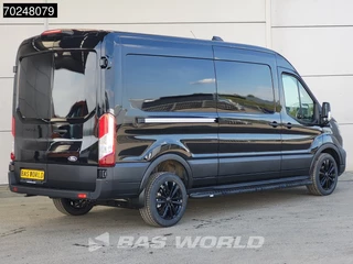 Ford Transit Ford Transit 165pk Automaat 2025 model Dubbele schuifdeur Black Edition L3H2 ACC 360camera Navi CarPlay Xenon Camera 11m3 Airco - afbeelding nr 3