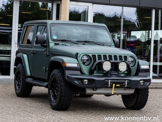 Jeep Wrangler Jeep Wrangler 2.0T Sahara 4WD Automaat 2 drs LEER / LIER / MATGROENE WRAP - afbeelding nr 5