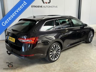 Škoda Superb Skoda Superb Combi 2.0 TDI 150 pk DSG Style Buss. | Navi | Pano | ACC | LED | Leder | Canton | 19
