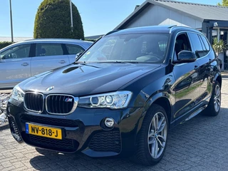 BMW X3 2.0D X-Drive 2016 M-Pakket Pano HUD Zwart Trekhaak