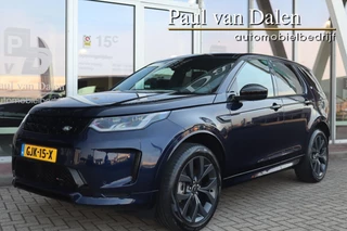 Land Rover Discovery Sport P300e AWD 1.5 R-DYNAMIC BLACK PACK SE | Panodak | Leer | Trekhaak | Meridian | Camera | Adapt.Cruise | Stoel/stuurverw. | Sfeerverlichting |