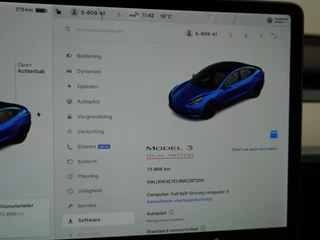 Tesla Model 3 Tesla Model 3 Performance AWD 75 kWh ORIG. NL. NAP KM. | WIT LEDER | AUTOPILOT - afbeelding nr 33