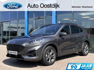 Ford Kuga 2.5 PHEV ST-Line X 225PK Adaptieve Cruise Stoel/Voorruitverwarming Camera B&O Climate Blind-Spot Full-LED Parkeersensoren *1500KG Trekgewicht*