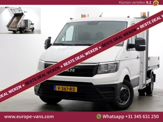 MAN TGE 5.180 2.0 177pk E6 L2H1 Kipper Dubbel Lucht Trekhaak 3500kg 06-2018