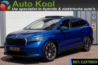 Škoda Enyaq iV Skoda Enyaq iV 80 Sportline + Panoramadak / Leder VOL - afbeelding nr 1