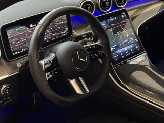 Mercedes-Benz C-Klasse Mercedes-Benz C-Klasse Estate 220 D MHEV AMG LINE ELEK.KLEP DISTRONIC CAMERA AMBIENTE. PERF.LED 07/2024 - afbeelding nr 10