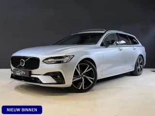 Volvo V90 2.0 B4 R-Design | Panoramadak | Elektr. trekhaak | Head-Up | Camera | Harman Kardon