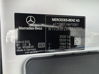 Mercedes-Benz Sprinter Mercedes-Benz SPRINTER 317 1.9 CDI L2 9G laadruimte bekleed Leder Camera Clima M-bux media systeem DAB - afbeelding nr 36