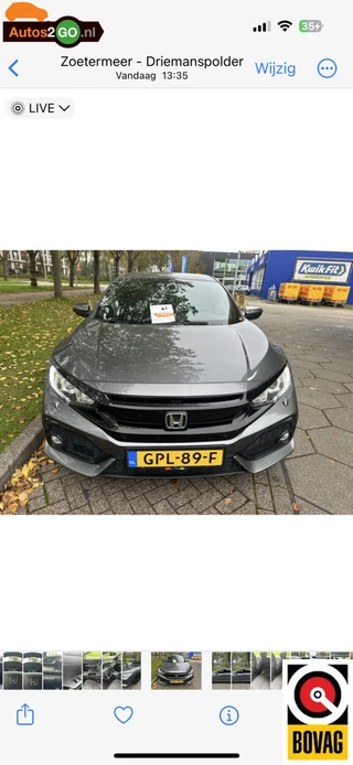 Honda Civic Honda Civic 1.0 i-VTEC Elegance I Automaat I Navi I Camera I cruise controle I - afbeelding nr 29