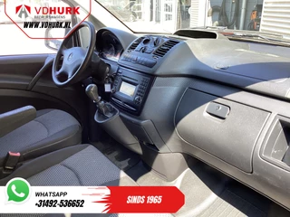 Mercedes-Benz Vito Mercedes-Benz Vito 113 CDI L2 DC Dubbel Cabine Comfort EXPORT ONLY Airco/ Cruise/ Trekhaak - afbeelding nr 3