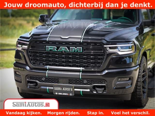Dodge Ram 1500 Dodge Ram 1500 Limited Night H.O 540HP 706Nm | Massage + Full Option | De Meest Luxe en Volle Pick-Up in zijn Klasse | Comfortabele Dubbele Cabine met Royale 5 Zitplaatsen | BPM vrij | Nu Leverbaar uit Voorraad | Voorraad Nr 2370 - 5411 - afbeelding nr 43