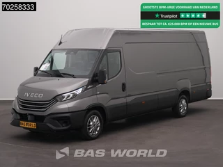Iveco Daily 35S21 BPM VRIJ! 3.0L Automaat 210PK L3H2 2025-Model 3,5t Trekvermogen ACC LED CarPlay Camera Parkeersensoren Velgen 16m3 Euro6 L4H2 16m3 Airco