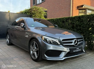 Mercedes-Benz C-Klasse Mercedes C-klasse 180 AMG Sport Edition Led Nav Leder Cruise PDC Inklapbare Buitenspiegels 18 Inch - afbeelding nr 6