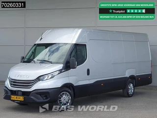 Iveco Daily 35S21 BPM VRIJ! Chassis Cabine 3.0L Automaat 210PK L3H2 2025-Model 3,5t Trekvermogen ACC LED CarPlay Camera Parkeersensoren Velgen 16m3 Euro6 L4H2 Fahrgestell 16m3 Airco