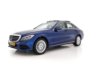 Mercedes-Benz C-Klasse Mercedes-Benz C-Klasse 180 Ambition Aut. *PANO | FULL-LED | 1/2-LEATHER | SPORT-SEATS | NAVI-FULLMAP | HEATED-SEATS | ECC | PDC | CRUISE | 17''ALU* - afbeelding nr 3