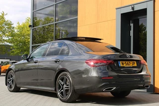 Mercedes-Benz E-Klasse Mercedes E-klasse 200 AMG | Pano | Burmester | Sfeerverlichting - afbeelding nr 9