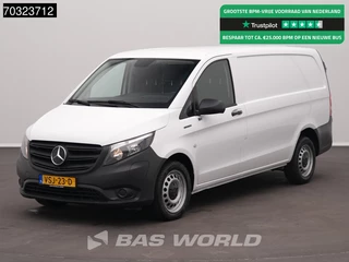Mercedes-Benz eVito 112 Elektrisch 66kWh 256km WLTP L2H1 Airco Cruise Camera Stoelverwarming L2 Airco Cruise control
