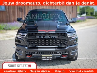 Dodge Ram 1500 Dodge Ram 1500 Limited Night H.O 540HP 706Nm | Massage + Full Option | De Meest Luxe en Volle Pick-Up in zijn Klasse | Comfortabele Dubbele Cabine met Royale 5 Zitplaatsen | BPM vrij | Nu Leverbaar uit Voorraad | Voorraad Nr 2329 - 5135 - afbeelding nr 2