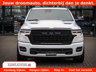 Dodge Ram 1500 Dodge Ram 1500 1500 Limited Night High Output 540HP 706Nm | Massage + Full Option | De Meest Luxe en Volle Pick-Up in zijn Klasse | Comfortabele Dubbele Cabine met Royale 5 Zitplaatsen | BPM vrij | Nu Leverbaar uit Voorraad | Voorraad Nr 2351 - 7478 - afbeelding nr 2