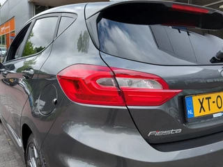 Ford Fiesta Ford Fiesta 1.0 EcoBoost 101pk ST-Line 5-Deurs | Navi | Apple Carplay + Android Auto | Clima | Cruise | Keyless Start | Pdc | Stoelverwarming | Rijstrook+Lichtsensor | Privacy Glass | 17''lm - afbeelding nr 46