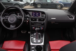 Audi A5 Audi A5 Cabriolet 1.8 TFSI Sport Edition NL Auto! / Leder / Nekverwarming / 19'' / B&O / Elektr. stoelen / Navigatie / DAB / Stoelverwarming - afbeelding nr 2