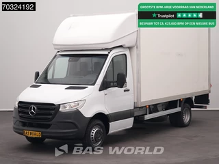 Mercedes-Benz Sprinter 515 CDI Automaat Laadklep Zijdeur Dubbellucht 150PK Bakwagen Airco Cruise D'Hollandia Euro6 Koffer Meubelbak Airco Cruise control