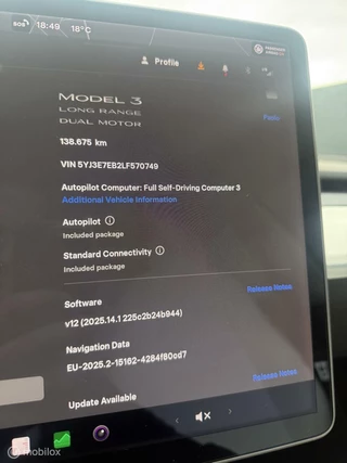 Tesla Model 3 Tesla Model 3 Long Range AWD 75 kWh Trekhaak Incl BTW Pearl White - afbeelding nr 16