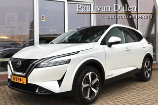 Nissan QASHQAI 1.5 e-POWER 190PK AUTOMAAT N-CONNECTA Panodak | Head Up | Afn.Trekh. | Navi | Adapt.Cruise | Stoel/stuur/voorruitverw. | 360 Camera | Pdc | Led |