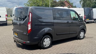 Ford Transit Custom Ford Transit Custom 2.0 TDCI 96KW 131PK DC DUBBELE CABINE EURO 6 AIRCO/ NAVIGATIE/ CRUISE CONTROL/ CAMERA/ 100% DEALERONDERHOUDEN - afbeelding nr 10