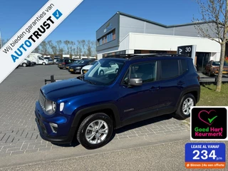 Jeep Renegade Jeep Renegade 1.3T Freedom PANO,LEER,NAVI,XENON GRIJS KENEKEN MILIEU ZONE VRIJ 1450KG TREKGEWICHT - afbeelding nr 1