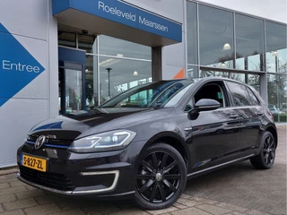 Volkswagen e-Golf e-Golf 136pk Automaat 5-Deurs | Warmtepomp | Navi | Apple Carplay+Android Auto | Clima | Adap. Cruise | Led Koplampen | Pdc V+A | Stoelverwarming | Privacy Glass | 17''lm | Trekhaak - afbeelding nr 1