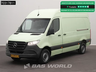 Mercedes-Benz Sprinter 319 CDI 3.0L V6 Automaat 2x Schuifdeur L2H2 190PK Trekhaak Navi Airco Cruise MBUX CarPlay Euro6 L2 Airco Trekhaak Cruise control