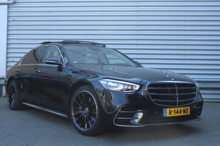 Mercedes-Benz S-Klasse Mercedes-Benz S-Klasse 580 e 510pk PHEV Lang AMG Line NL-Auto NAP Panoramadak Burmester Clima Cruise HUD 360 Camera  VOL - afbeelding nr 3
