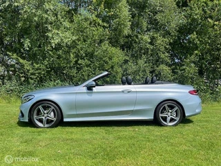 Mercedes-Benz C-Klasse Mercedes-Benz C-klasse Cabrio 180 AMG CABRIO Automaat Sfeerverlichting Airscarf Nekverwarming Automaat-Cruise control-Ac - afbeelding nr 4