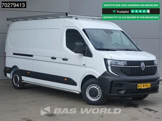 Renault Master Renault Master 130PK 2025 model L3H2 Imperiaal Sidebars LED CarPlay Cruise Airco Camera L3 12m3 Airco Cruise control - afbeelding nr 5