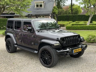 Jeep Wrangler Unlimited 4xe 380 Sahara Navigatie/Led/Stoel en stuurverwarming/Cruise(adaptieve) Trekhaak/Camera