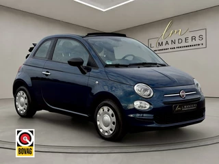 Fiat 500C 1.0 Hybrid Club 2023 BLAUW | Cabrio | Apple CarPlay