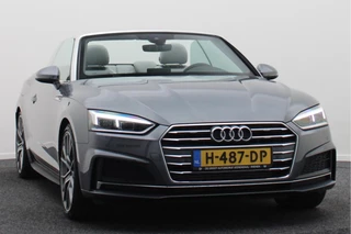 Audi A5 Audi A5 Cabriolet 40 TFSI Sport S Line Edition Leer, Apple Carplay, Verwarmd Stuurwiel, Cruise, PDC, Navigatie, LED, 20'' - afbeelding nr 21