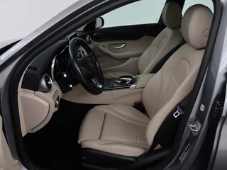 Mercedes-Benz C-Klasse Mercedes-Benz C-klasse 180 AMG | Panoramadak | Leder | Camera |  Navigatie | Climate control | Full LED | Cruise control | Park Assist | Bluetooth - afbeelding nr 4