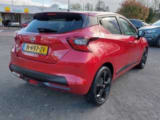 Nissan Micra 1.0 IG-T 101pk N-Sport | 1ste Eigenaar | Navi | Apple Carplay+Android Auto | Clima | Cruise | Keyless Entry | Pdc+Camera | Licht+Regensensor | Mistlampen | Privacy Glass | 17''lm - afbeelding nr 4