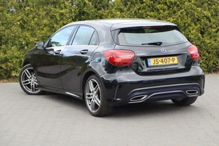 Mercedes-Benz A-Klasse Mercedes A-klasse 180 AMG Night Edition Plus Automaat|Leder|Airco|Cruise|Pdc|Iso-Fix - afbeelding nr 2