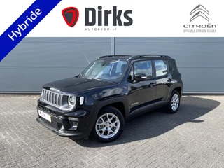 Jeep Renegade 1.5T e-Hybrid Limited (Stoel-/- stuurwiel verwarming - Camera - Keyless Entry - Navigatie - Automatische Airco - LED - Parkeersensoren V+A)